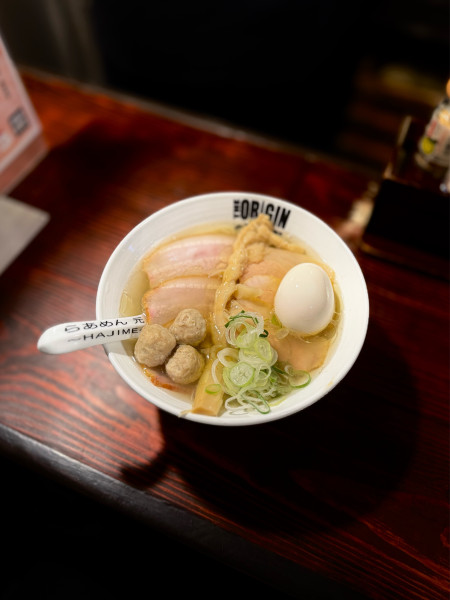 「特製塩らあめん」@らあめん元の写真