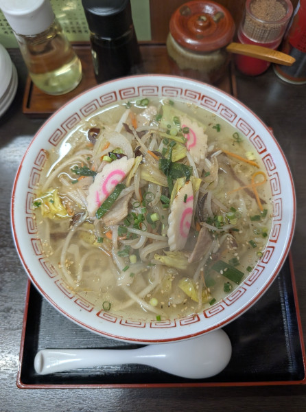 「野菜タンメン 塩」@佐野らーめん はなぶさの写真