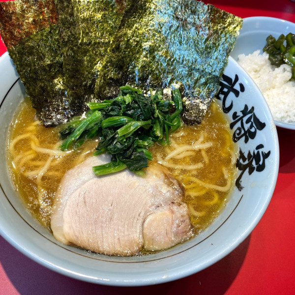 「らーめん 並 850円」@家系らーめん 武将家 浅草店の写真