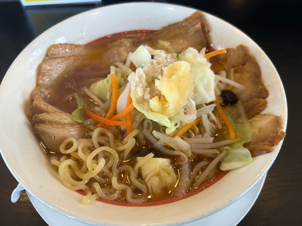 「【期間限定】メガチャーシューめん990円」@幸楽苑 水戸50号バイパス店の写真