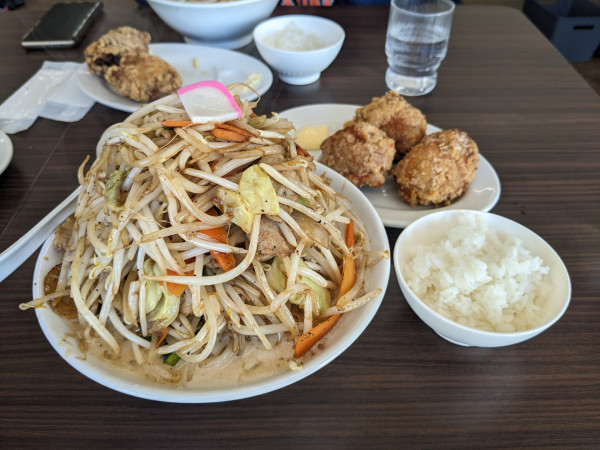 「濃厚タンメン（野菜まし）」@極濃湯麺 キントン 太田店の写真