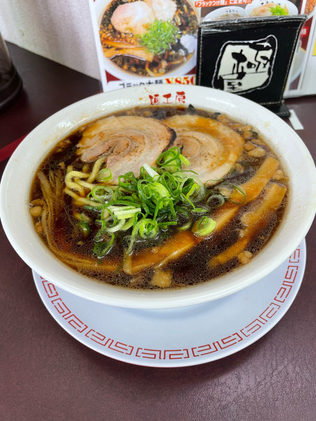「ブラック太麺　850円」@麺工房 きわみやの写真