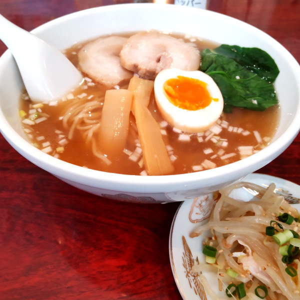 「中華そば（￥850）」@中華エスニック 幽玄亭の写真