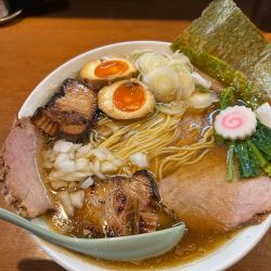 特製中華そば大盛り