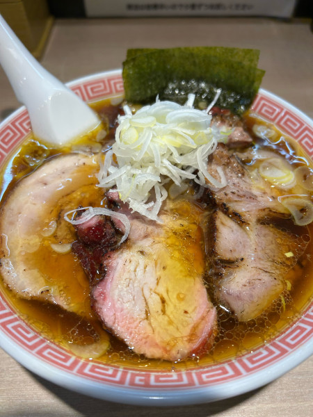 「醤油MIXチャーシュー麺」@まるえ中華そばの写真