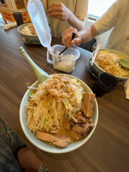 「豚そば肉2枚」@弐豚 柏崎FC店の写真