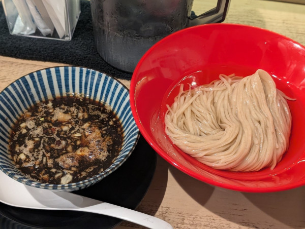 「昆布水つけ麺大」@上方中華そば 丸嘉の写真