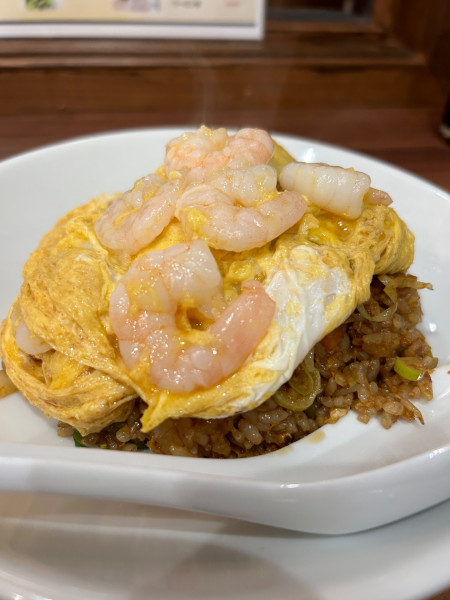 「エビ入りチャハン」@中国料理 りぼんの写真