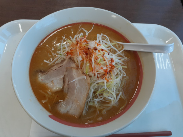 「味噌ねぎらーめん、大盛」@幸楽苑 島忠ホームズ町田店の写真