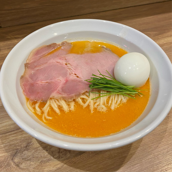 「[限定] 下田産地金目鯛そば￥1100＆味玉￥150」@麺庵 利休の写真