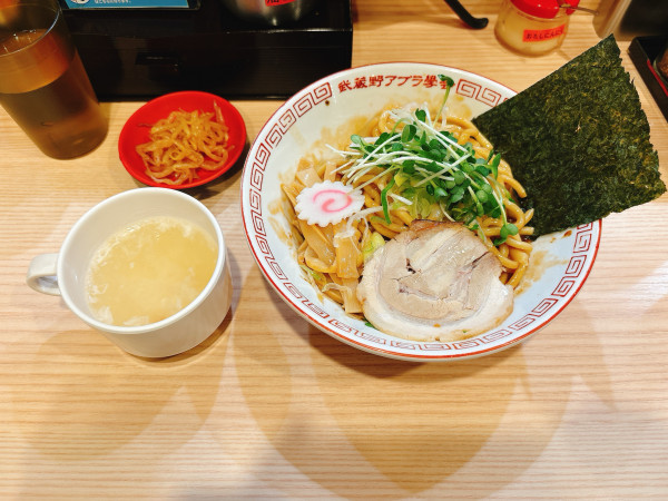 「武蔵野油そば」@武蔵野アブラ學会 神田店の写真