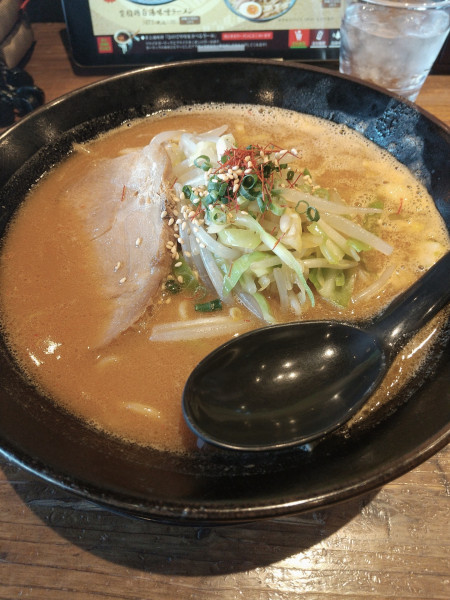 「鶏白湯味噌ラーメン」@和風楽麺 ひのでや BEYONDの写真
