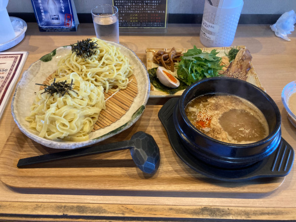 「合盛りつけ麺」@よいちつけ麺研究所 新田店の写真