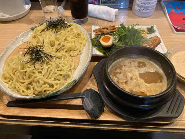 「合盛りつけ麺」@よいちつけ麺研究所 新田店の写真