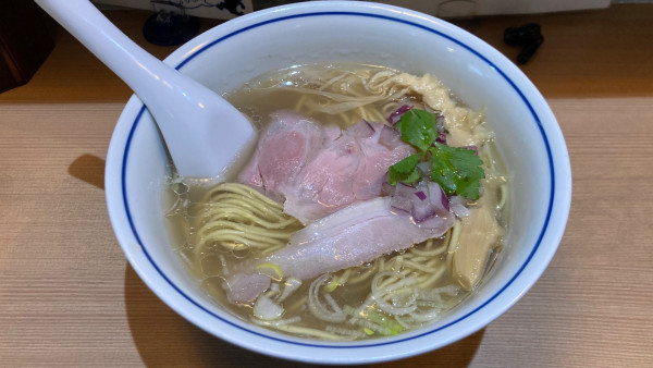 「牛貝清湯そば（塩）」@中華そば 仙道の写真