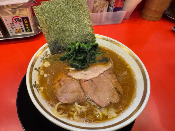 「朝ラーメン並　780」@横浜家系ラーメン 大輝家の写真