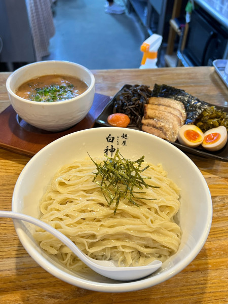 「つけ麺 全部のせ」@二代目 白神の写真