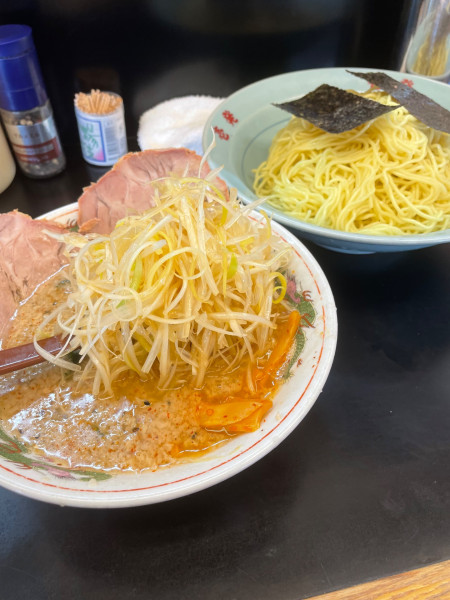 「ネギつけ麺大盛」@壱発ラーメン 相模原店の写真