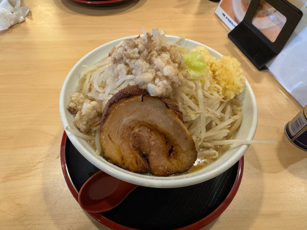 「虎次郎ラーメン大盛り」@麺屋 虎次郎の写真