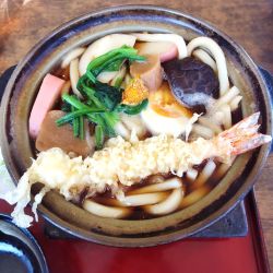 鍋焼きうどん（￥1,280）