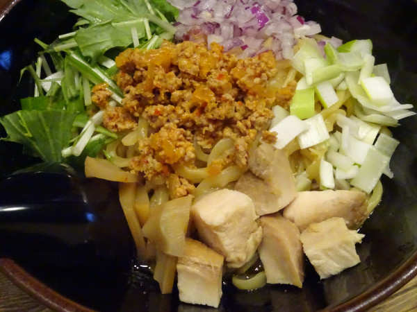 「まぜそば 900円」@まぜそば専門 にし田の写真