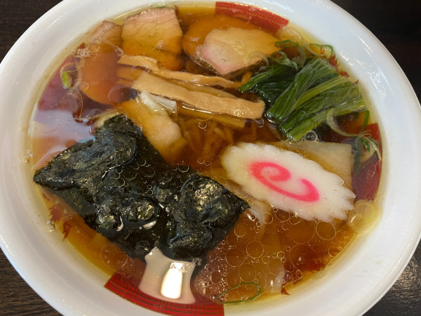 「ワンタン麺：1000円」@中華そば 甚八の写真