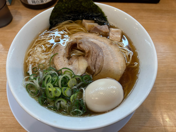 「特製煮干醤油ラーメン（麺大盛）」@麺屋 瑞風の写真