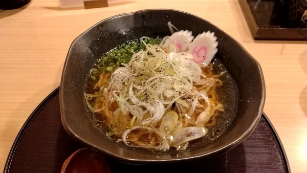 「肉中華(温)950円」@地鶏割烹 河松の写真