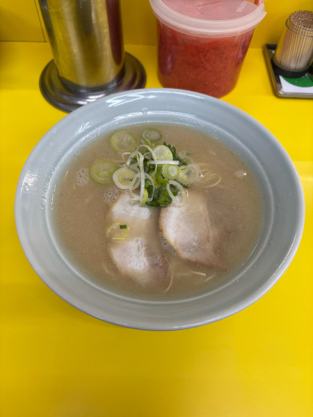 「塩とんこつラーメン」@ラーメン味心の写真