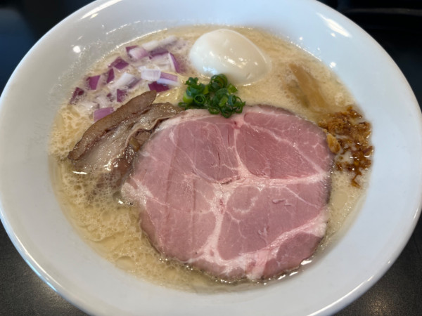 「特製濃厚塩そば：1300円」@麺牛 ひろせの写真