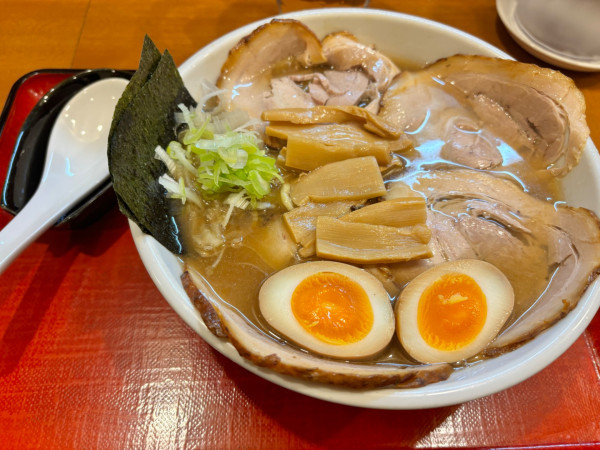「中華麺　チャーシュー味玉」@めん 和正の写真