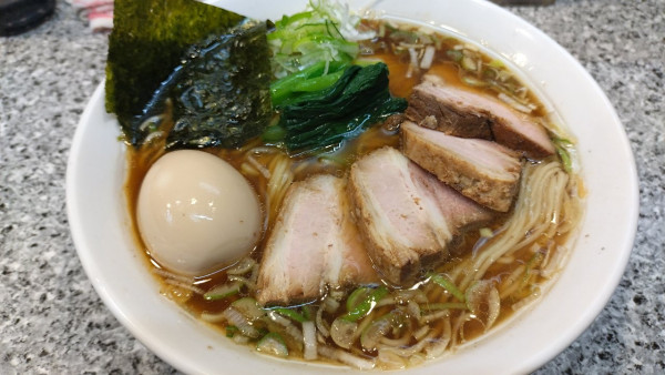 「特製中華そば 大盛」@麺屋 有希の写真