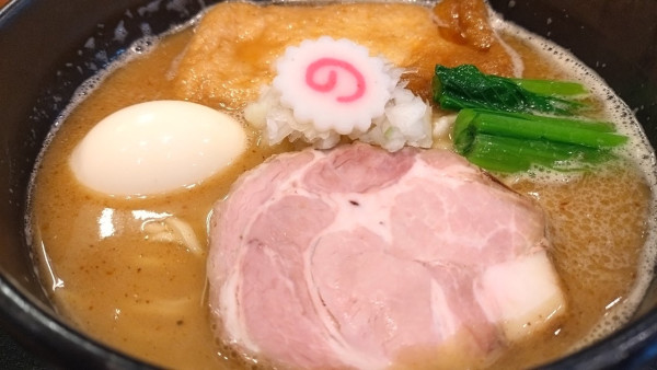 「濃厚味玉中華蕎麦 大盛」@中華蕎麦 きつねの写真