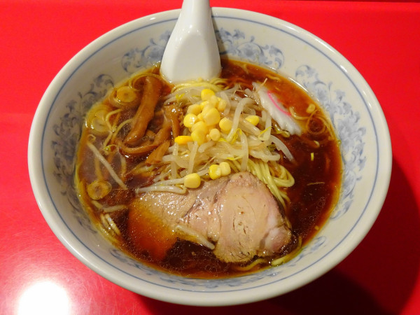 「ラーメン半チャン：正油（1,150円）」@メルシーの写真