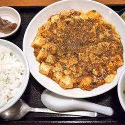 麻婆豆腐定食