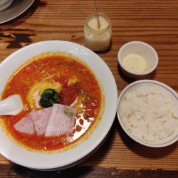 とまとラーメン　リゾットセット　920+120円