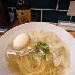 だしそば＆ワンタン＆味玉