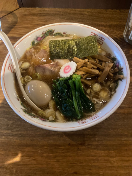 「味玉焼豚生姜醤油ラーメン」@神保町 可以の写真