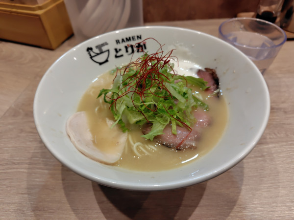 「鶏こい麺(塩)¥900」@RAMEN 鶏雅の写真