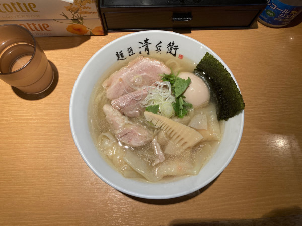 「淡麗　塩」@麺匠 清兵衛の写真