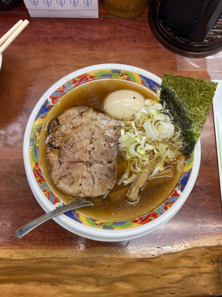 「マグロラーメン」@まぐろラーメン 大門の写真