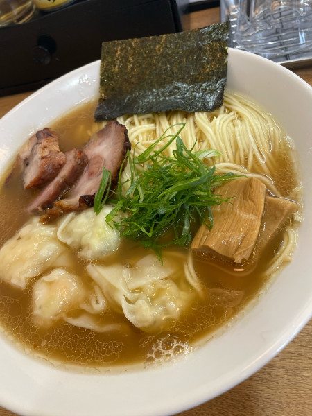 「ミックスワンタン麺」@支那ソバ きたがわの写真