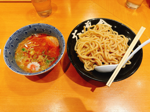 「海老つけ麺」@六厘舎の写真