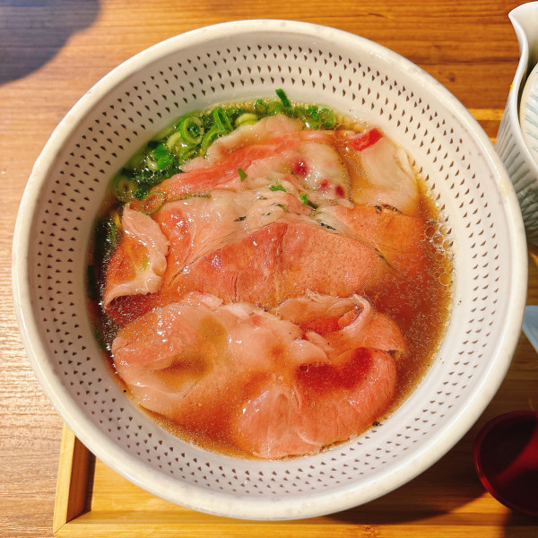 「和牛あご出汁らーめん＋ミニカツ丼」@麺処極み 大名店の写真
