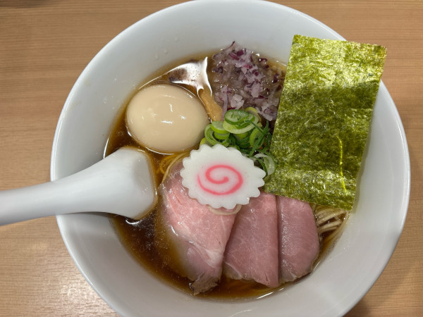 「味玉煮干しラーメン(醤油)」@中華蕎麦 たか乃の写真