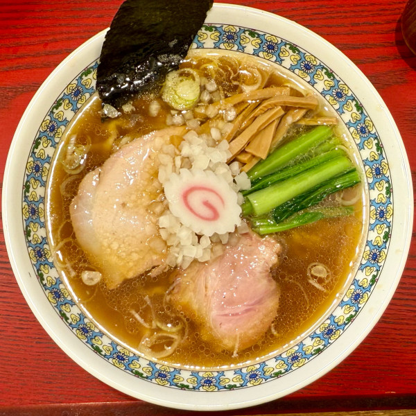 「朝かけ節中華 ¥800 専用トッピング ¥300」@麺創庵 砂田の写真