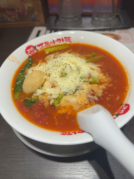 「太陽のチーズ麺」@太陽のトマト麺 錦糸町本店の写真