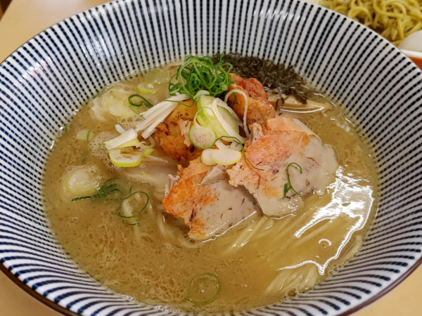 「あんこうラーメン（1,250円）」@中華そば よしかわの写真