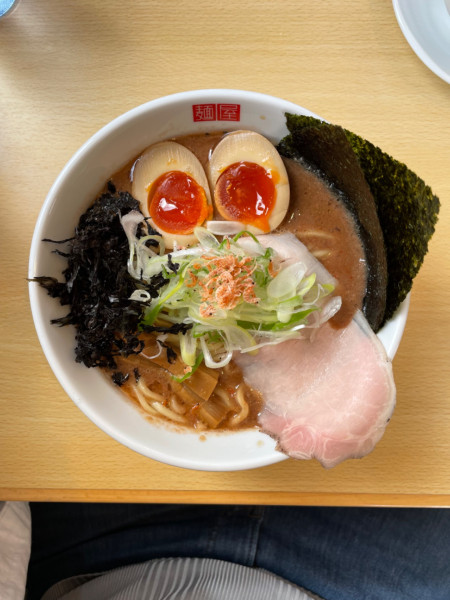 「海老ラーメン」@麵屋 傑心の写真