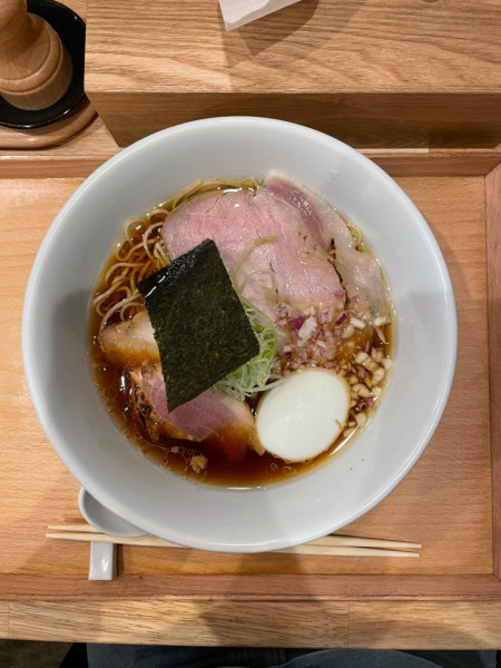 「特製醤油そば」@開運橋通 ふじ原の写真
